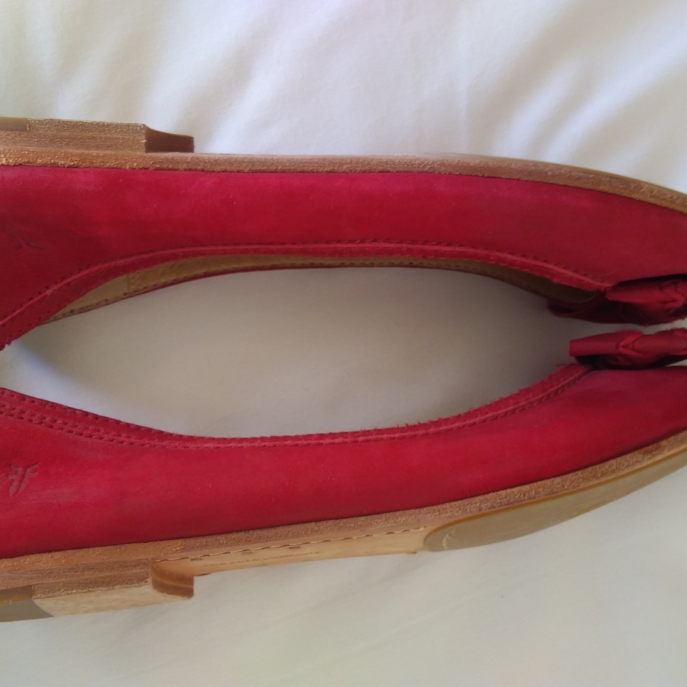 Frye Esther Ballet Flats with Bow - Picture 7 of 8